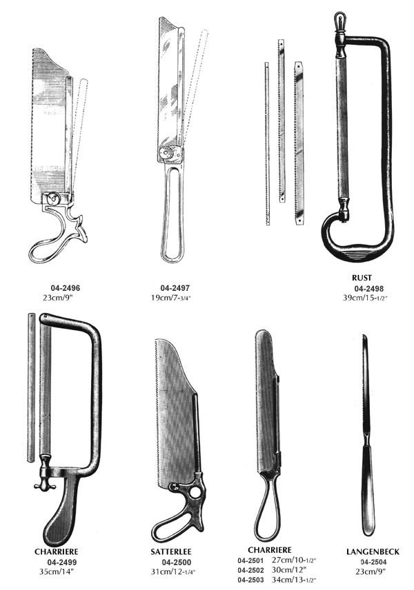 Amputating Saws