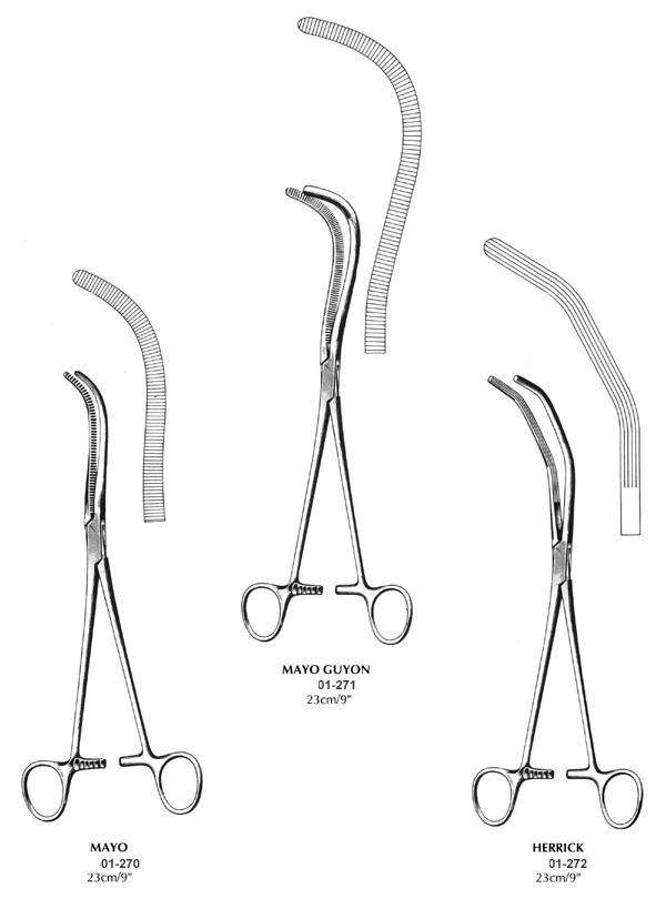 kidney pedicle forceps
