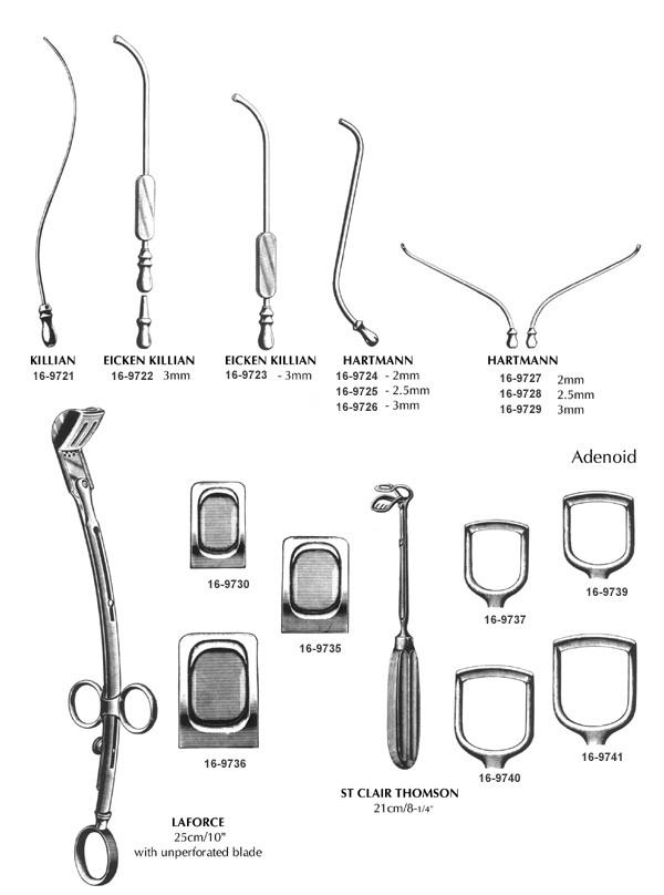 adenoid curettes